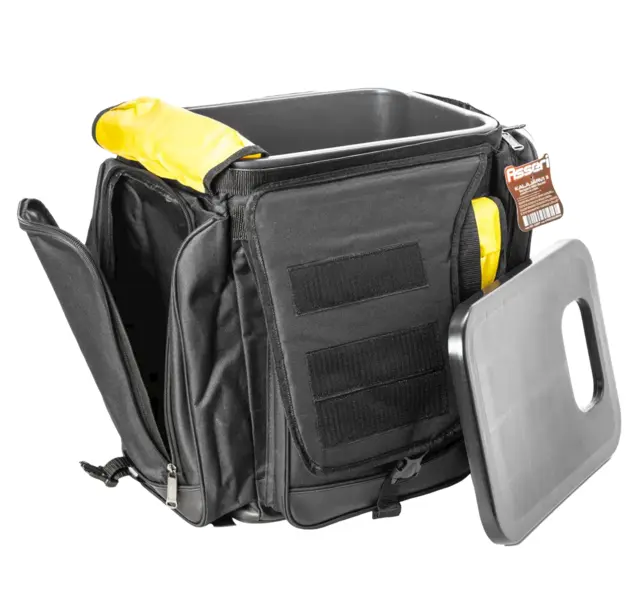 Asseri Pilkekasse ryggsekk 35L Pilkekasse hvor man får med mye utstyr 